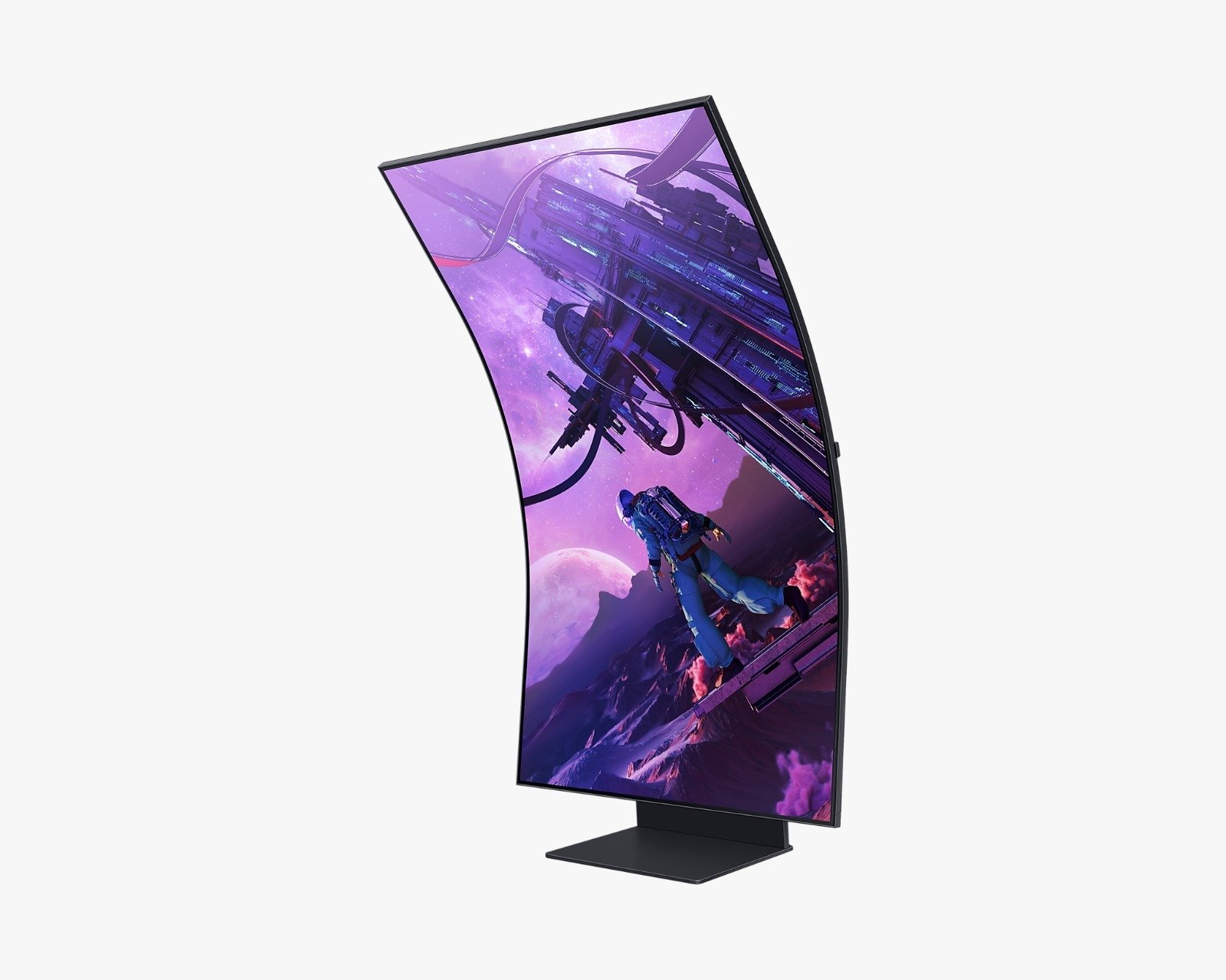 Samsung 55-Inch UHD Gaming Screen with 1000R Curvature - LS55BG970NMXUE - Image 2