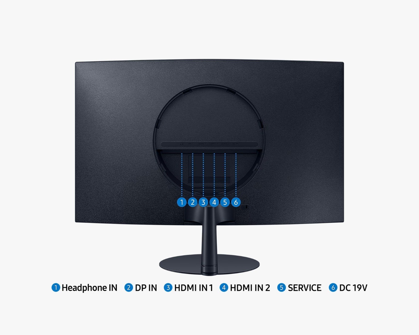 Samsung S3 Essential Mainstream Curved Monitor 32-Inch - LS32C390EAMXUE - Image 3
