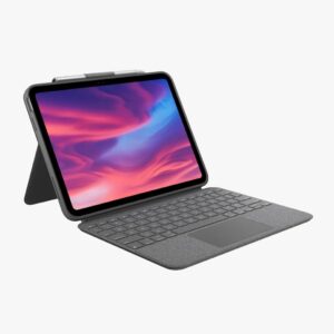 Logitech Combo Touch for iPad 10th Gen Keyboard in Gray - 920-011379