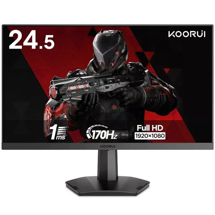 Koorui 24.5-Inch FHD Gaming Computer Monitor VA 170Hz - 25E3A - Image 2