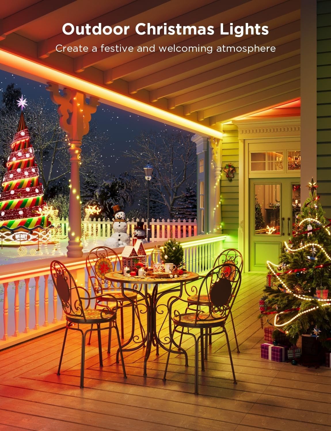 Illuminate Your Outdoors with the Govee RGBIC Outdoor LED Strip Light - PC066262 - Image 6