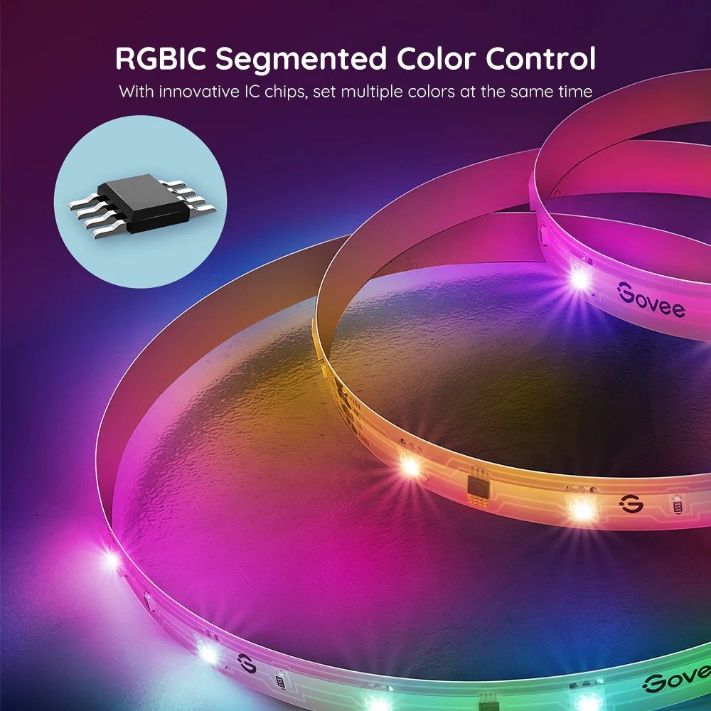 Govee RGBIC LED Strip Light - PC060497 - Image 9