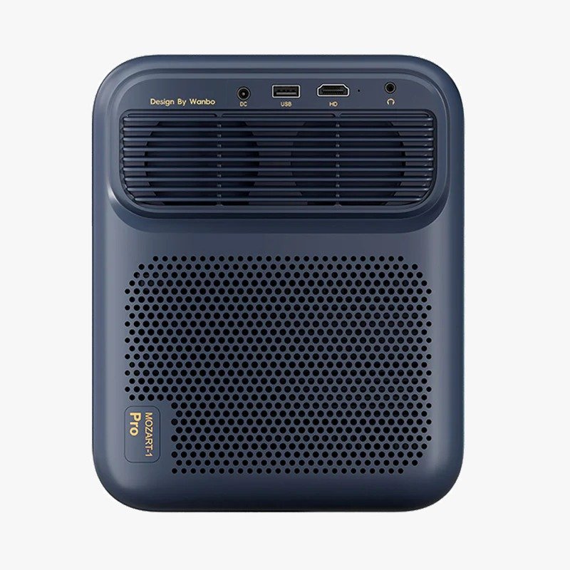 Wanbo Mozart 1 Pro Android TV 11.0 - Google Assistant, Netflix, 1080p DRM L1 in Dark Blue - Image 3