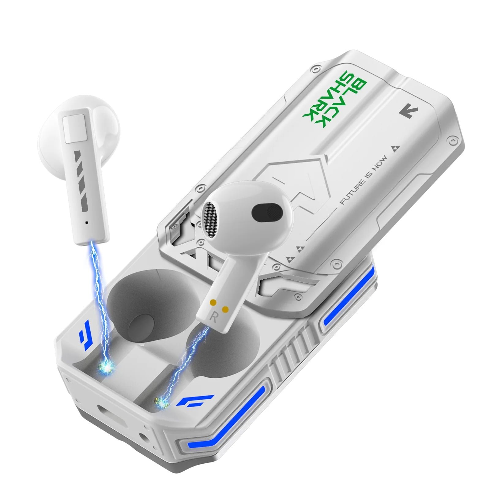 Black Shark T11 True Wireless Gaming Earbuds White BS-T11 - Image 3