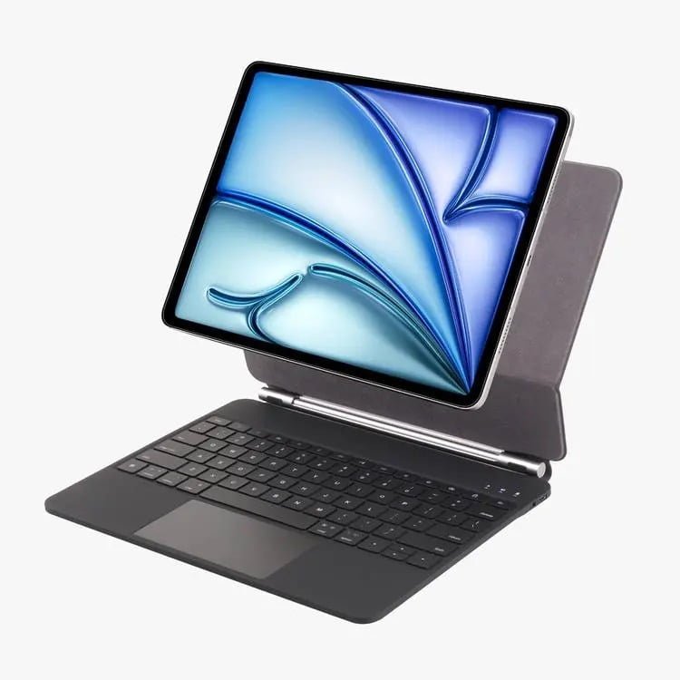 Green Lion Magic Keyboard Case for Apple iPad Air/Pro 11/13 Inch - Sleek Black GNMGKY - Image 2