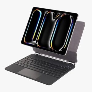 Green Lion Magic Keyboard Case for Apple iPad Air/Pro 11/13 Inch - Sleek Black GNMGKY