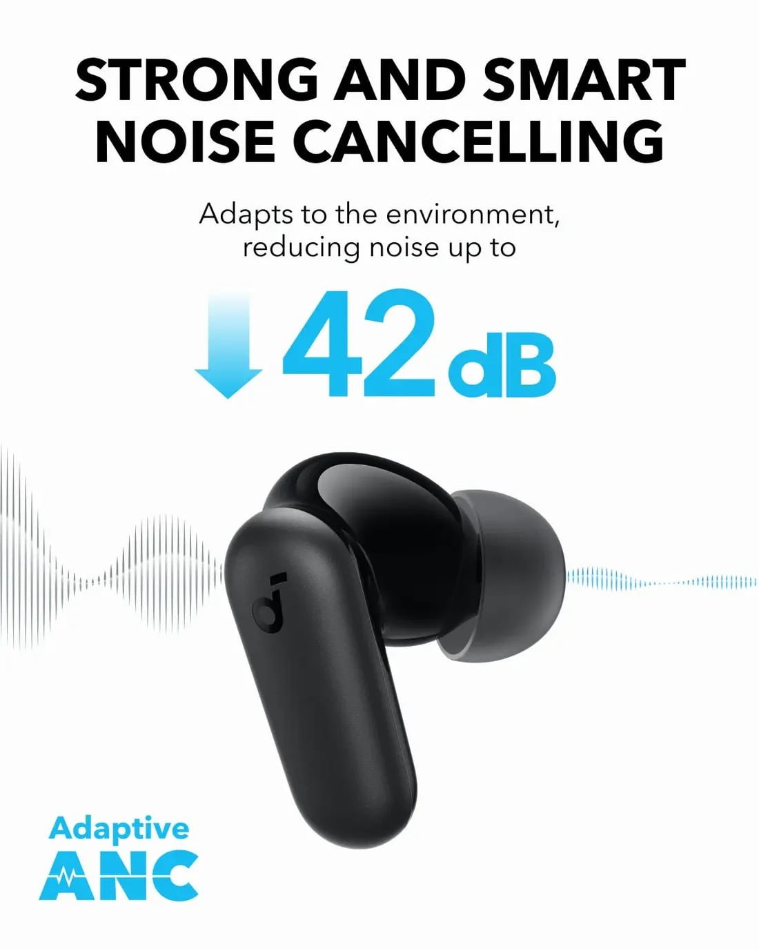 Anker Soundcore R50i Noise Cancelling Wireless Earbuds - Superior Sound A3959H - Image 11