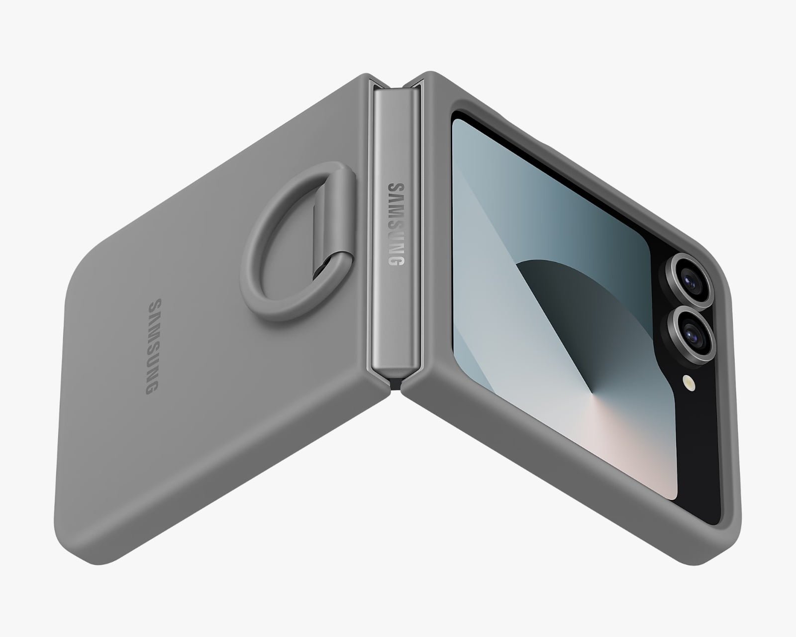 Samsung Z Flip 6 Silicone Case with Ring - Stylish Protection - Image 8