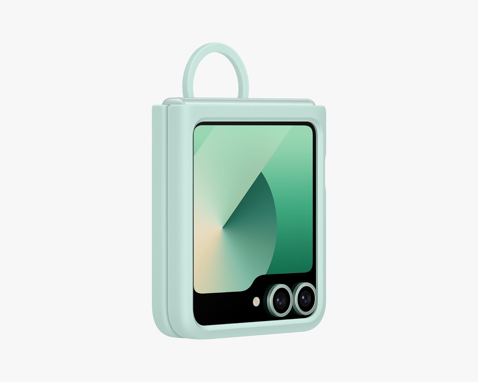 Samsung Z Flip 6 Silicone Case with Ring - Stylish Protection - Image 4