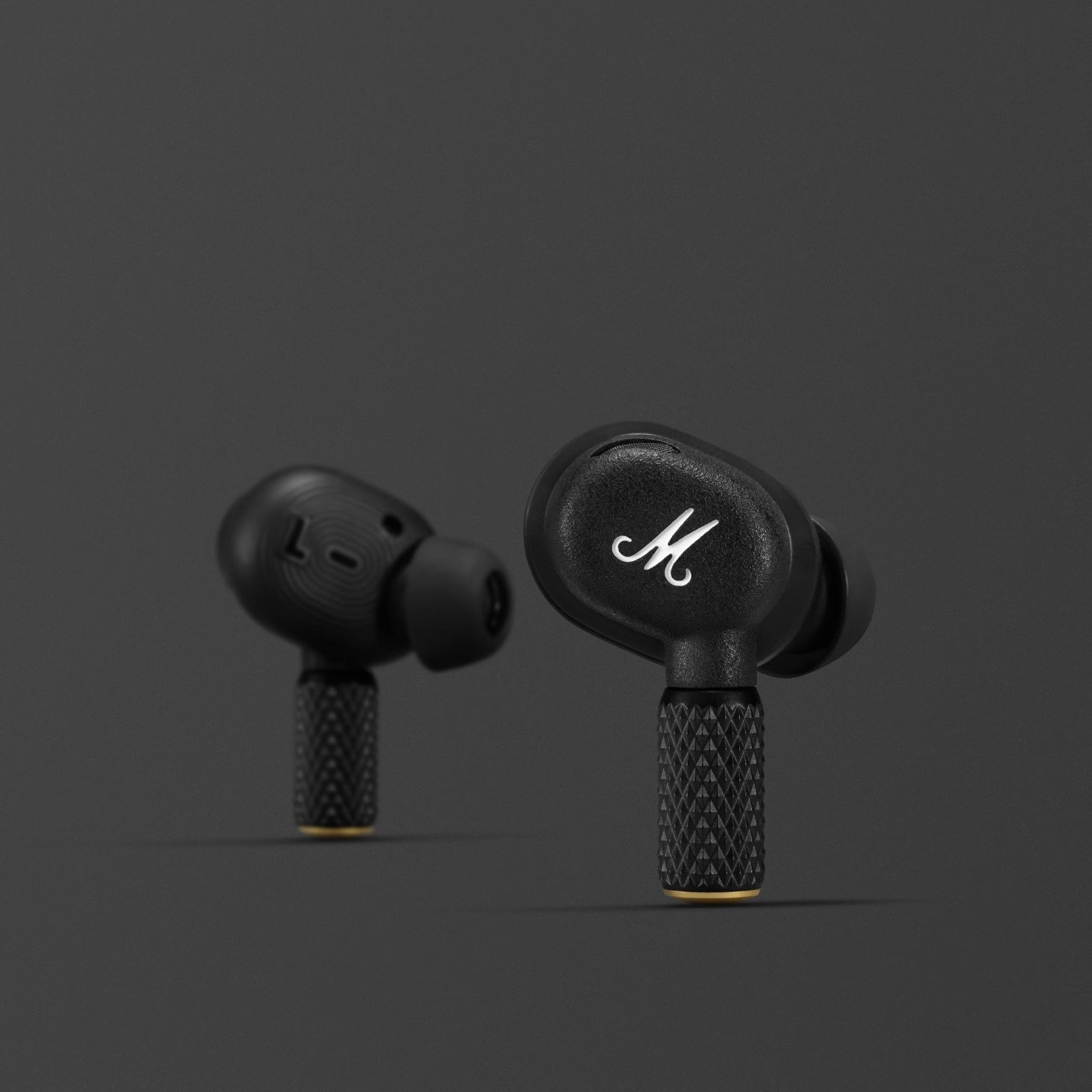 Marshall Motif II A.N.C. Wireless Bluetooth Earbuds - Black MOTIF II - Image 7