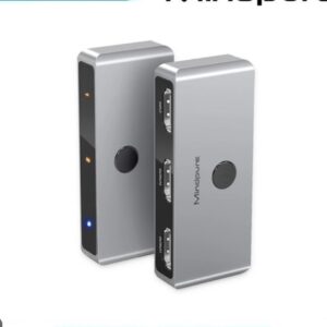 MINDPURE HDMI 4K BIDIRECTIONAL SWITCHER SPACE GRAY LX10519