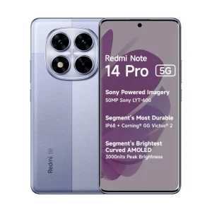 MI REDMI NOTE 14 PRO 5G 12GB RAM 512GB ROM LAVENDER PURPLE