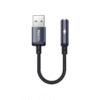 Experience high-quality audio in a compact, durable form with the YESIDO YAU46 USB to 3.5mm Audio Adapter.