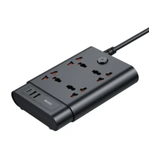 YESIDO POWER SOCKET 38W 2MTR BLACK UK MC11