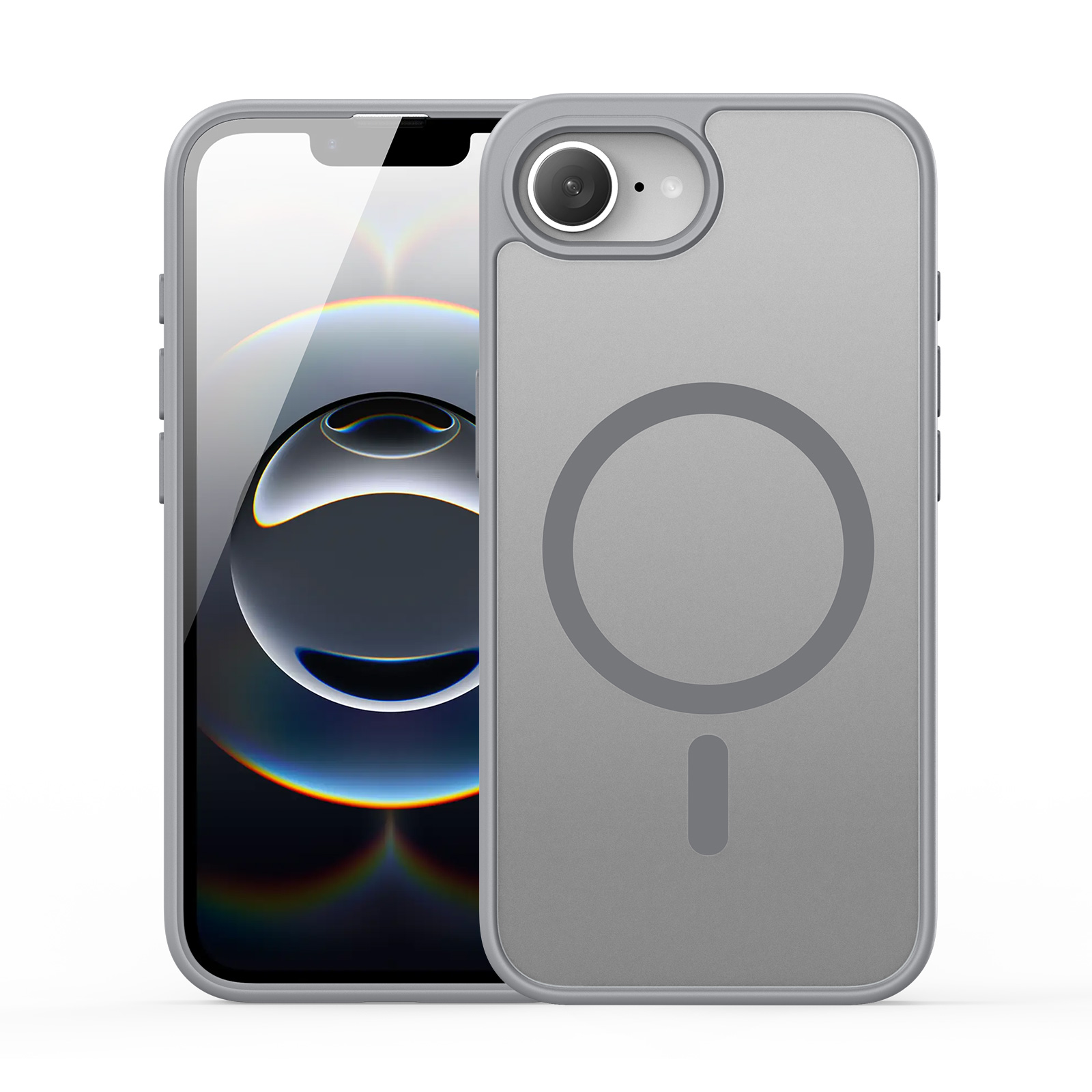 Protect your iPhone 16e in style with the DUXDUCIS YIND Case in elegant Gray (Model: YIND0094).