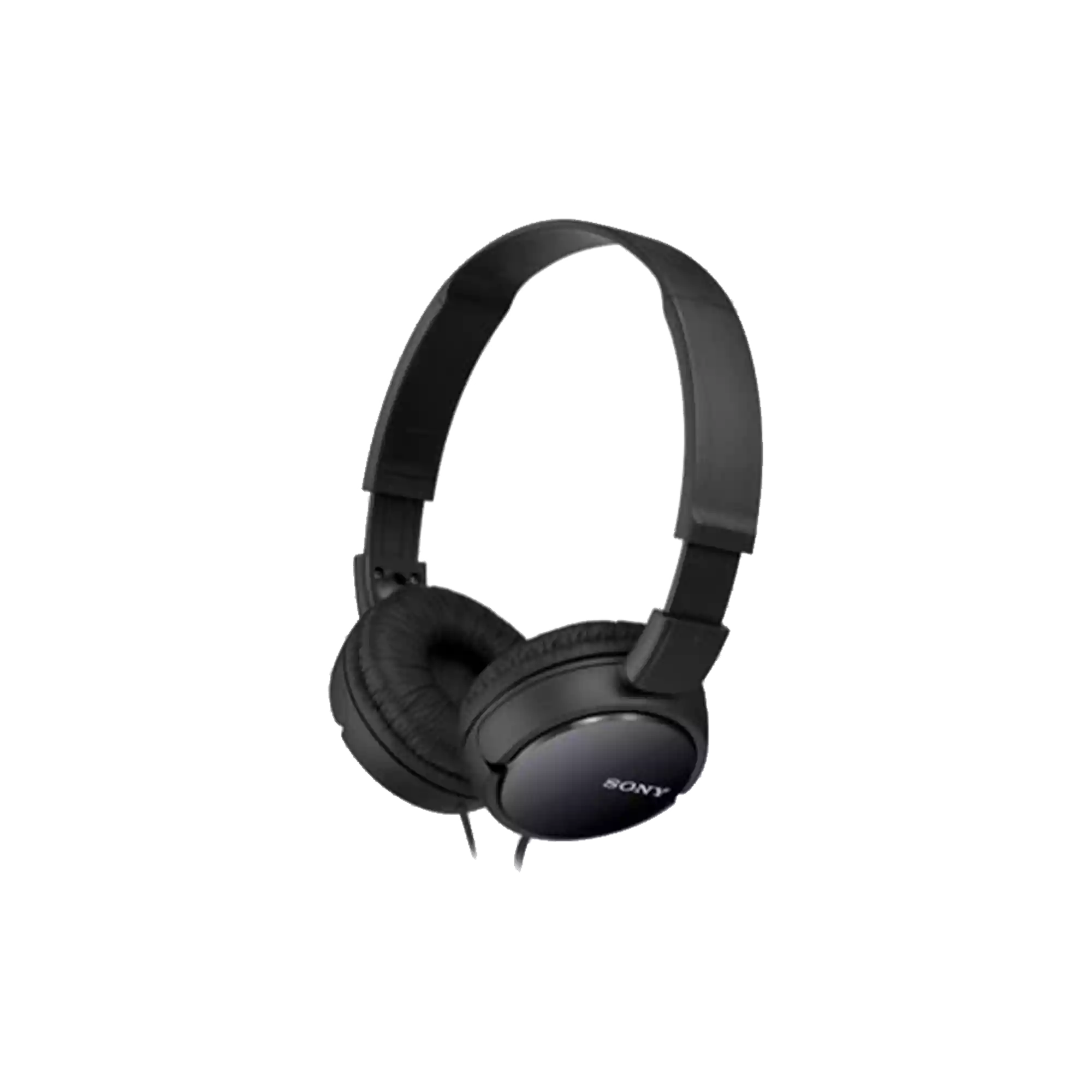 Immerse yourself in high-quality sound with the SONY HEADPHONE MDR-ZX110AP BLACK – a perfect blend of style