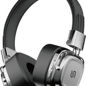 PORODO SOUNDTECH VINTAGE WIRELESS ENC HEADPHONE BLACK SILVER PD-STWLEP037-BKSL
