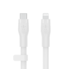 Belkin Boost Charge Flex USB C Cable with Lightning Connector 3M White CAA009BT3MWH