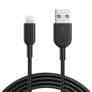 ANKER POWERLINE+ II WITH LIGHTNING CONNECTOR 3FT BLACK C89 A8432H12