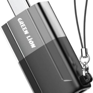 GREEN LION ALUMINUM ALLOY SHELL TYPE C TO HDMI ADAPTER BLACK GNCTOHDMIGY