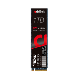 ADDLINK S70 LITE NVME M.2 2280 PCI-E GEN 3X4 1TB SSD BLACK AD1TBS70LTM2P