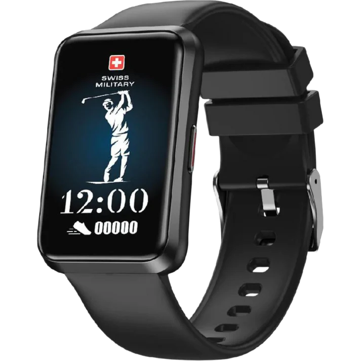 SWISS MILITARY RHINE 2 WATCH WITH SMART BAND BLACK SM-BAND-RHINE2-BLKFSIS