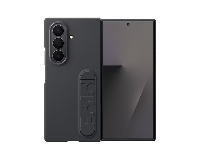 Protect your foldable investment in style with the official SAMSUNG GALAXY Z FOLD 7 SILICONE CASE (Model: EF-MF966CBEGWW) in classic black.