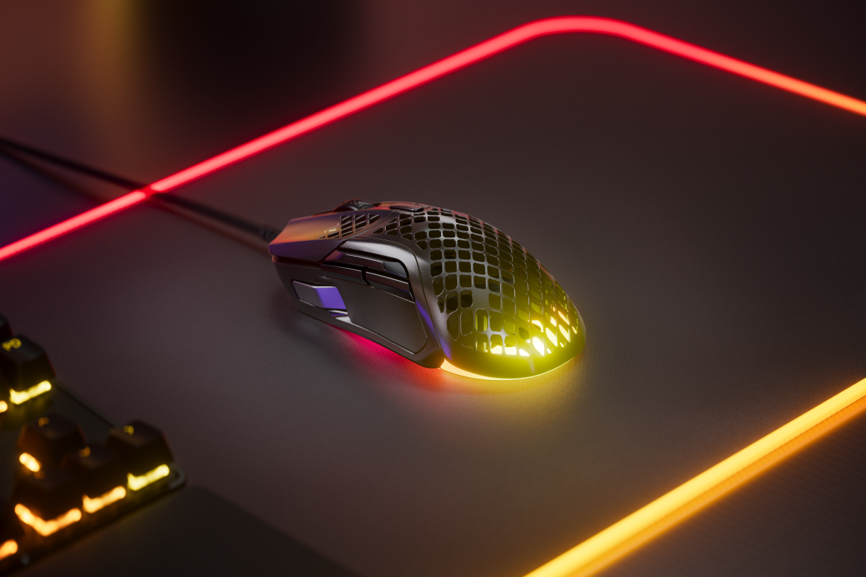 SteelSeries Aerox 5 Gaming Mouse - Black, Lightweight Precision 62401 - Image 6