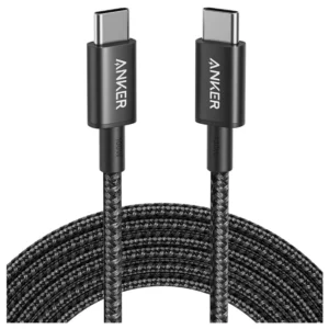 Power your devices quickly and reliably with the Anker USB-C to USB-C Fast Charging Cable.
