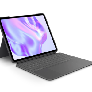 LOGITECH IPAD AIR 13 INCH (M4) COMBO TOUCH KEYBOARD CASE GREY ARABIC 920-012619