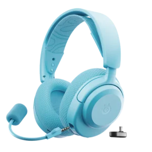 STEELSERIES ARCTIS NOVA 3P WIRELESS MULTI-PLATFORM GAMING HEADSET AUQAMARINE 61688