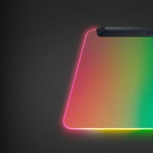 Razer Firefly V2 Pro RGB Gaming Mouse Mat (RZ02-04920200-R3M1) - Ultra-Smooth Surface with Customizable Chroma Lighting