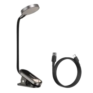 BASEUS COMFORT READING MINI CLIP LAMP DARK GREY DGRAD-0G-GY