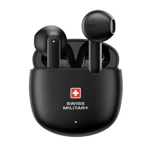 SWISS MILITARY VICTOR 6 HIGH BASS TRUE WIRELESS EARBUDS BLACK SM-TWS-VICTOR6-BLK