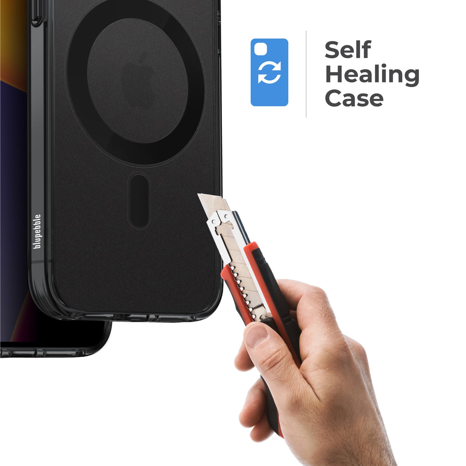 BLUPEBBLE IPHONE 15 PRO HYBRID MAG COMPATIBLE WITH MAGSAFE CASE - Image 5