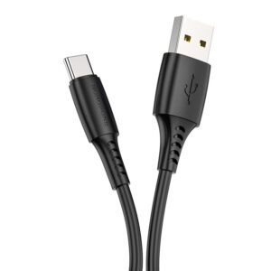 BOROFONE GIGA SYNC TYPE-C CABLE BLACK BX4