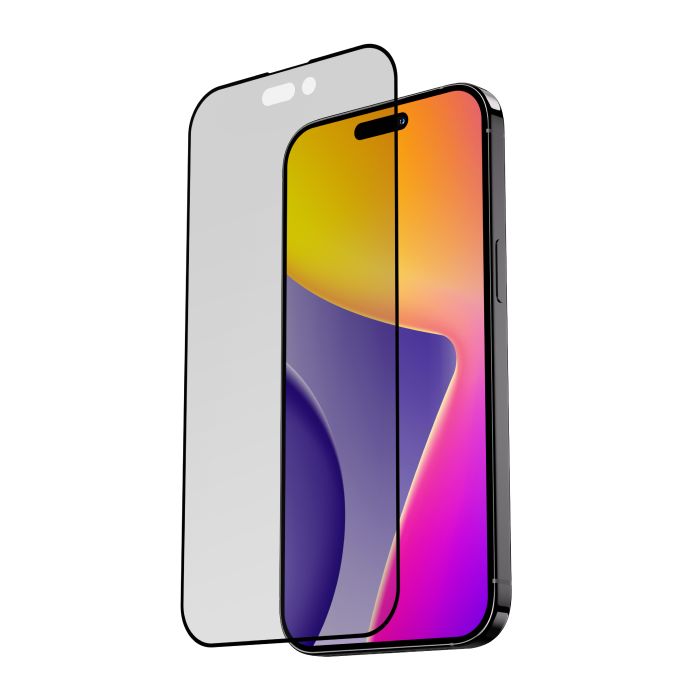 BLUPEBBLE IPHONE 15 PLUS GRAPHENE ROCK SERIES TEMPERED GLASS PRIVACY BP-IPGRROCK6.7FPV-15PLUS