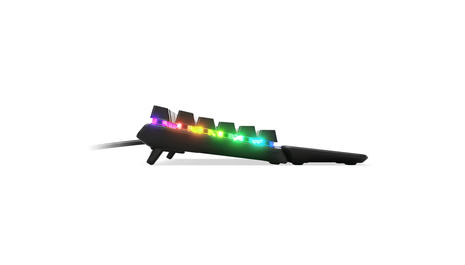 SteelSeries Apex 7 TKL Red Switch Mechanical Gaming Keyboard US (64646) - Compact Design, Dynamic RGB Lighting, Responsive Red Switches - Image 4