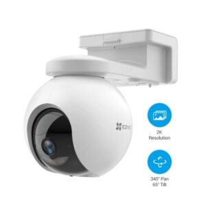 EZVIZ CB8 Smart Home Camera – 2K Resolution, 360° View, Battery-Powered, AI Detection