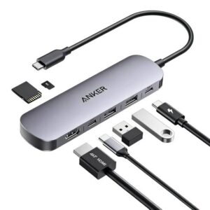 ANKER NANO USB C HUB 7 IN 1 4K HDMI A83D2HA1