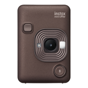 FUJIFILM INSTAX MINI LIPLAY HYBRID INSTANT CAMERA BRONZE