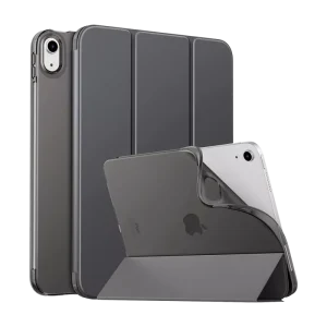 FASHION APPLE IPAD 10TH GEN 10.9 INCH LEATHER CASE GRAY