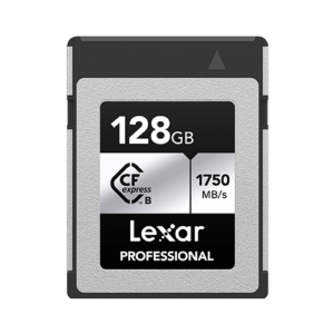LEXAR PROFESSIONAL SILVER CFEXPRESS TYPE B 1750MBPS 128GB LCXEXSL128G-RNENG