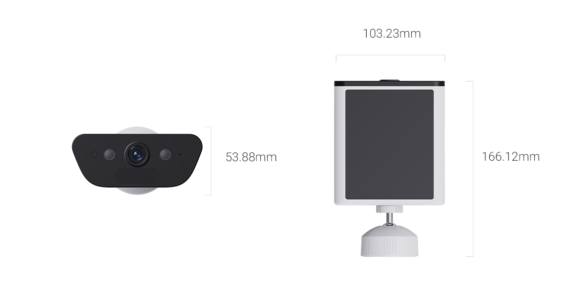 EZVIZ CB5 Solar-Powered Battery Camera - Wireless, 2K Resolution - Image 4