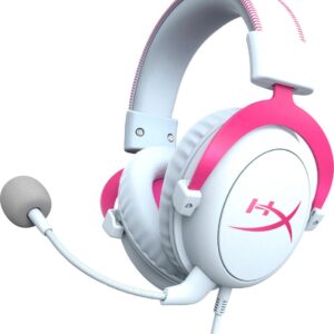 HYPERX CLOUD II GAMING HEADSET PS4/PS5 WHITE/PINK HHSC12-AC-PK/G