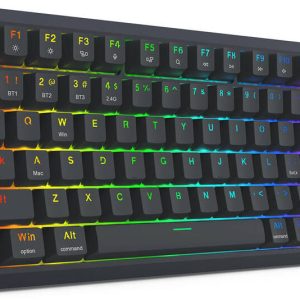 REDRAGON FLEKACT PRO 82 KEYS TRI-MODE GAMING BLACK K708GG-RGB-PRO