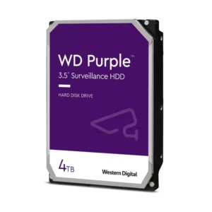 Keep your surveillance system running reliably 24/7 with the WD Purple 4TB Surveillance Internal Hard Drive (WD43PURZ-74BWPY0)
