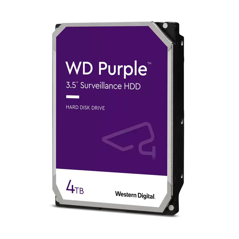 Keep your surveillance system running reliably 24/7 with the WD Purple 4TB Surveillance Internal Hard Drive (WD43PURZ-74BWPY0)