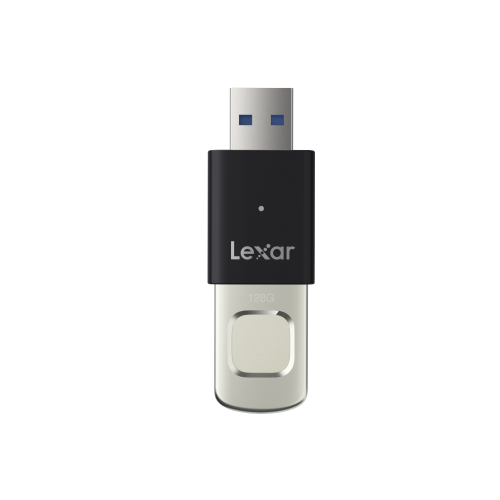 LEXAR JUMPDRIVE FINGER PRINT F35 PRO USB 3.2 GEN 1 400MBS 128GB LJDF35P128G-RNBNG