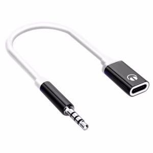 TYPE-C TO 3.5MM AUDIO ADAPTER CABLE BLACK